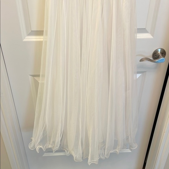 Girls Sequin Pleated Gown Party Dress Wedding 14 - Picture 3 of 16